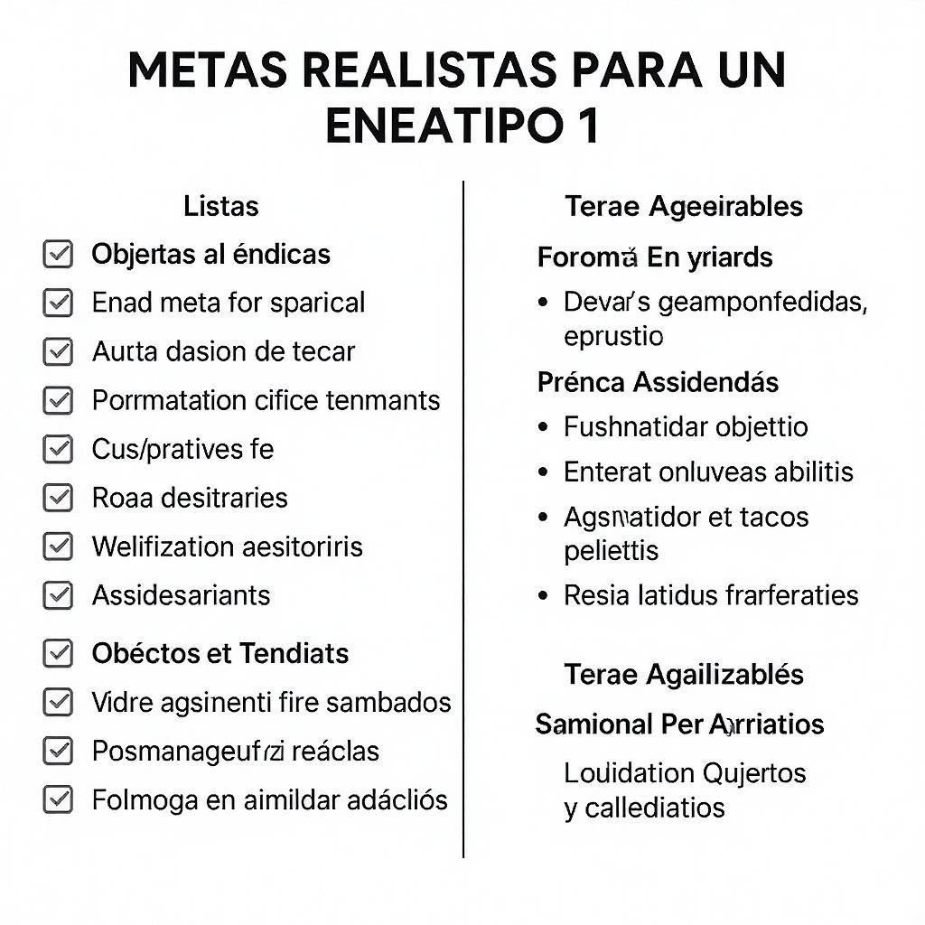 Establecimiento de metas realistas